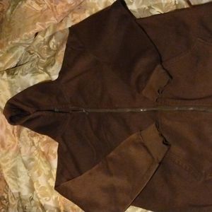 2Xl Plain Brown Harlem brand hoodie